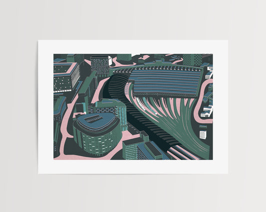 Waterloo Station Print