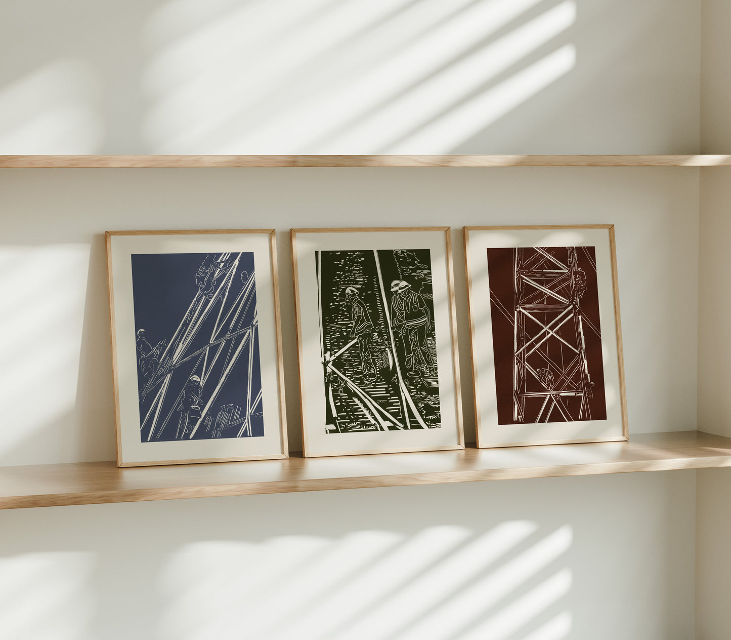 Pylon Painting Print