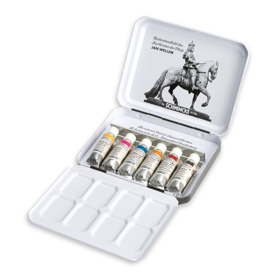HORADAM Aquarell Retro II Set 6x 5ml Tubes