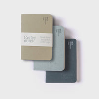 CoffeeNotes Plain Shot A7 Notebooks