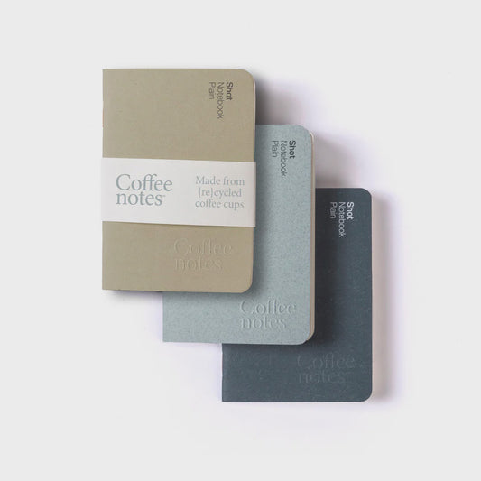 CoffeeNotes Plain Shot A7 Notebooks