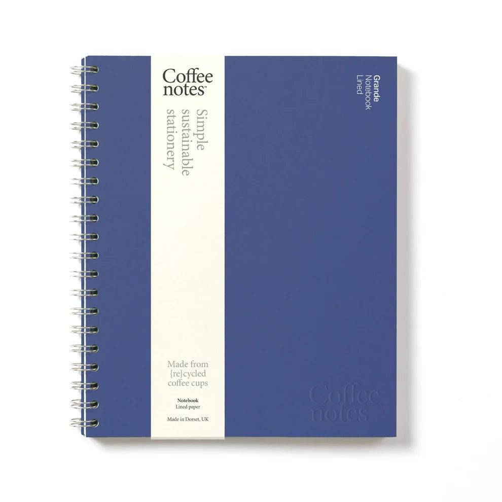 Coffeenotes Lined Wirebound Notebook