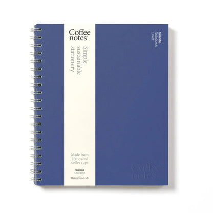 Coffeenotes Lined Wirebound Notebook