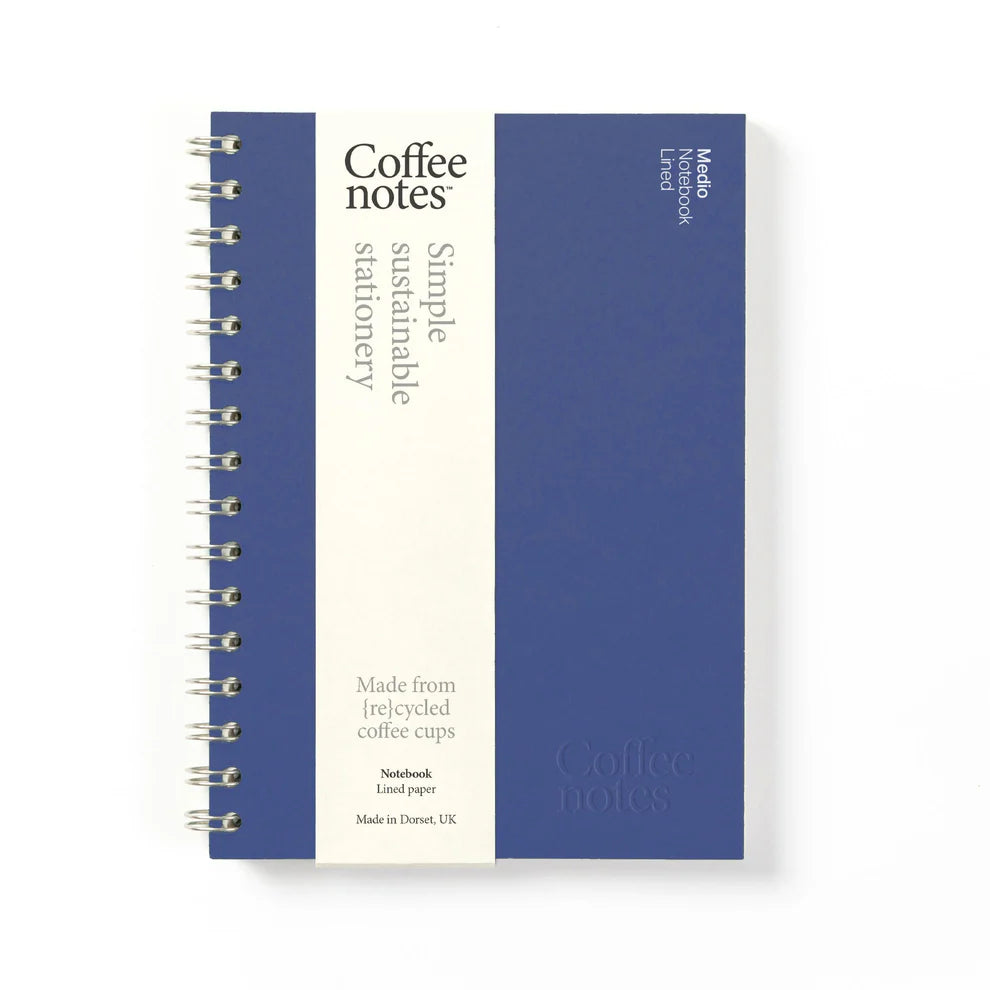 Coffeenotes Lined Wirebound Notebook
