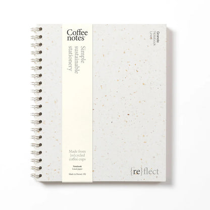 Coffeenotes Lined Wirebound Notebook