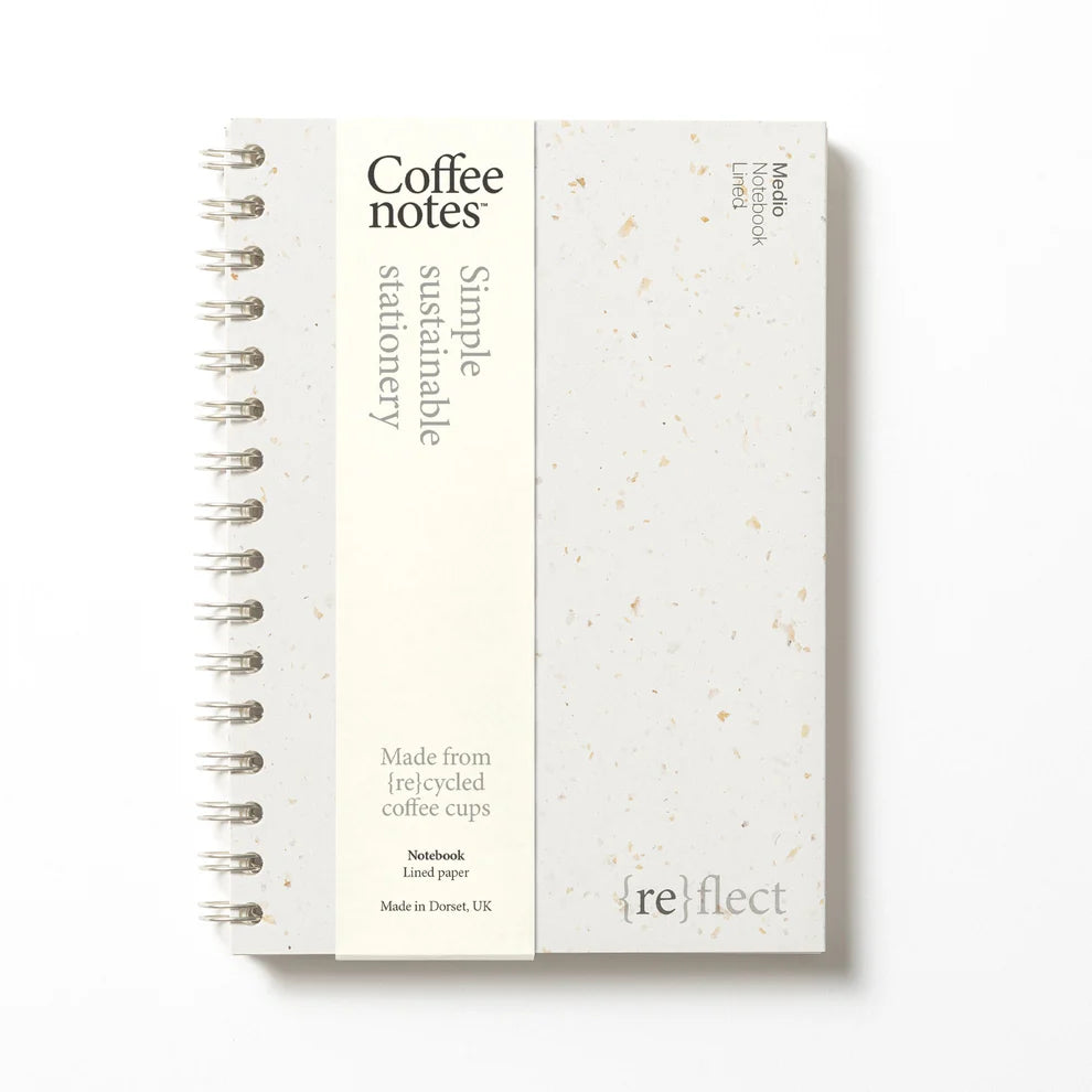 Coffeenotes Lined Wirebound Notebook