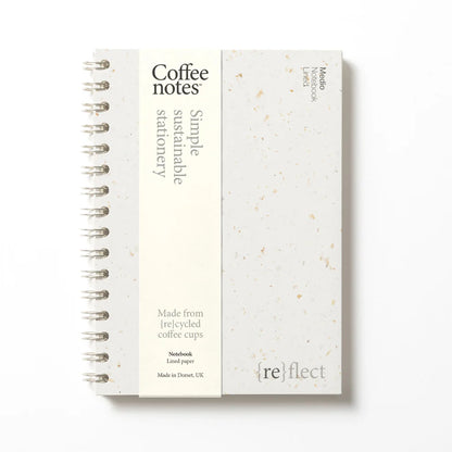 Coffeenotes Lined Wirebound Notebook