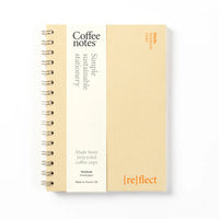 Coffeenotes Lined Wirebound Notebook