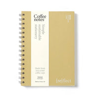 Coffeenotes Lined Wirebound Notebook