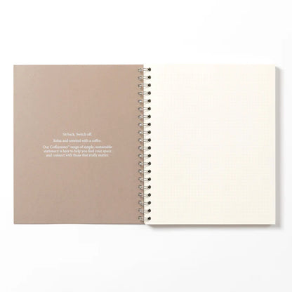 Coffeenotes Dotted Wirebound Notebook