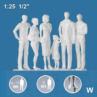 Hermoli Standing Figures White