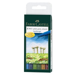 PITT Pen Brush Wallet of 6 Landscape