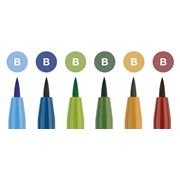 PITT Pen Brush Wallet of 6 Landscape
