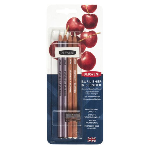 Derwent Blend And Burnisher Set