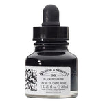 Winsor & Newton Black Indian Ink 30ml with Dropper