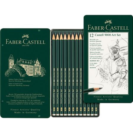 Faber Castell Graphite 9000 Set of 12 (special offer)