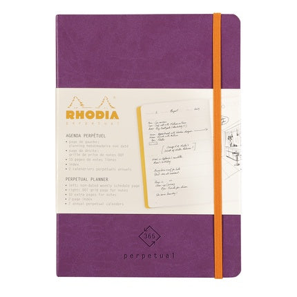 Rhodiarama Softback Perpetual A5 Diary