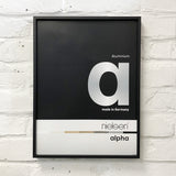 Nielsen Alpha Readymade Frames Matt Black (Collect in Store)