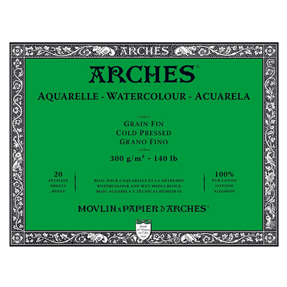 Arches Aquarelle Block 300gsm (Special Offer)