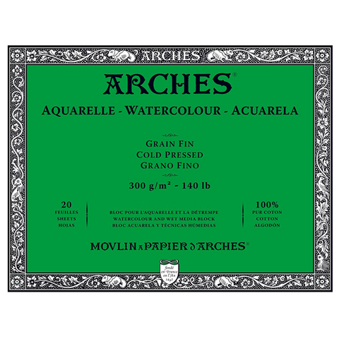 Arches Watercolour Block 300gsm (Special Offer)