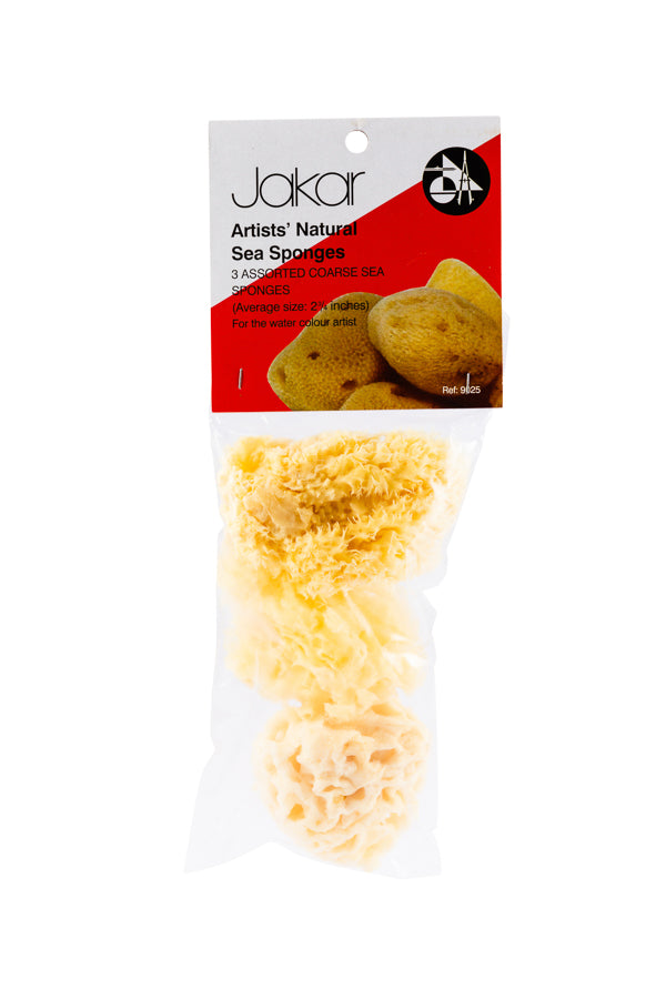 Natural Sea Sponge (pack of 3)