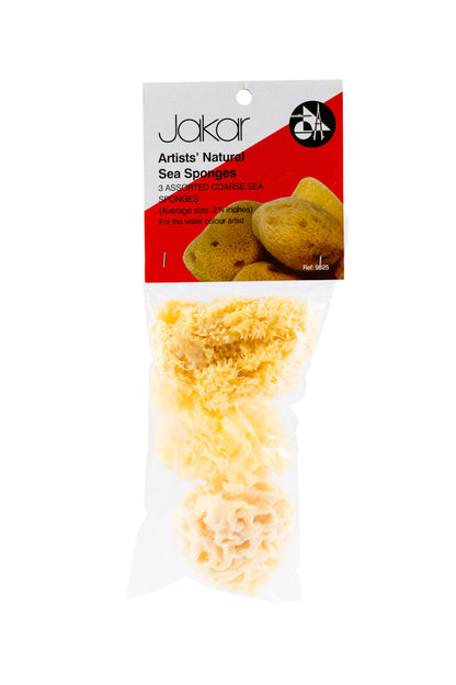 Natural Sea Sponge (pack of 3)