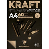 Clairfontaine Brown & Black Kraft Pad