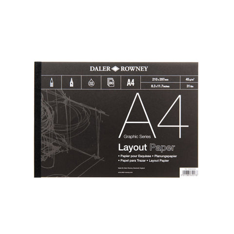 Daler-Rowney Layout Pad 45gsm (Special Offer)