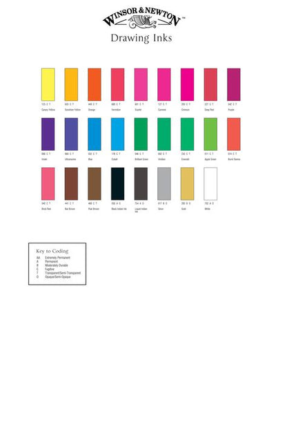 Winsor & Newton Drawing Ink 14ml