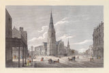 Christ Church, Westminster Bridge Road Mounted Print