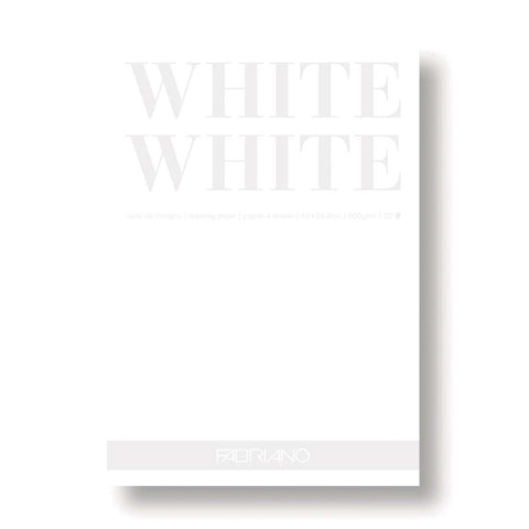 Fabriano White White 300gsm Pad