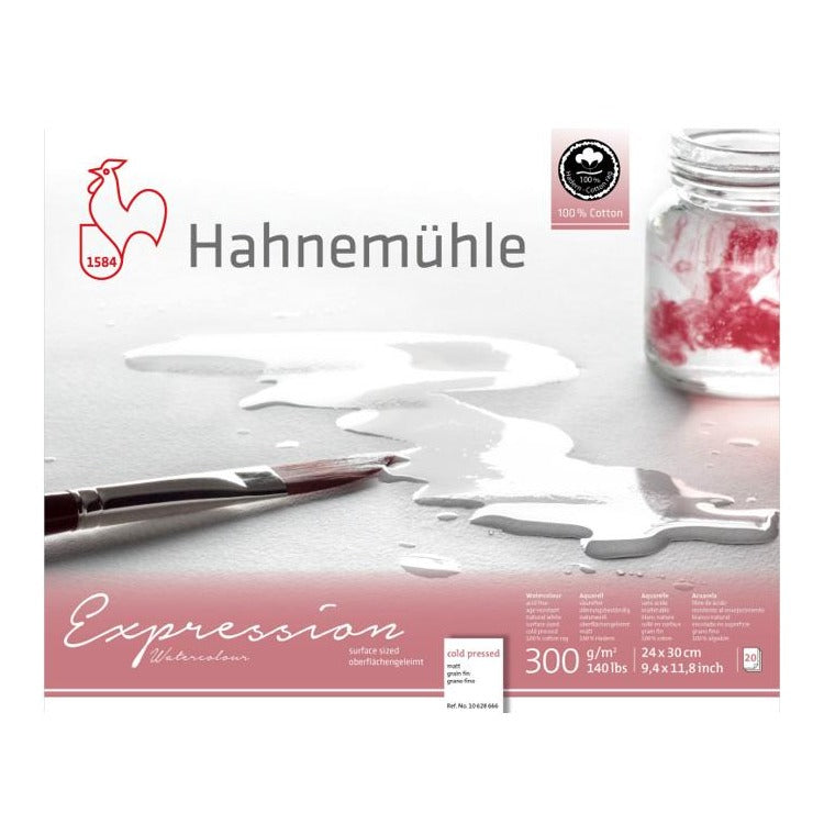 Hahnemuhle Expression Watercolour Block CP 300gsm