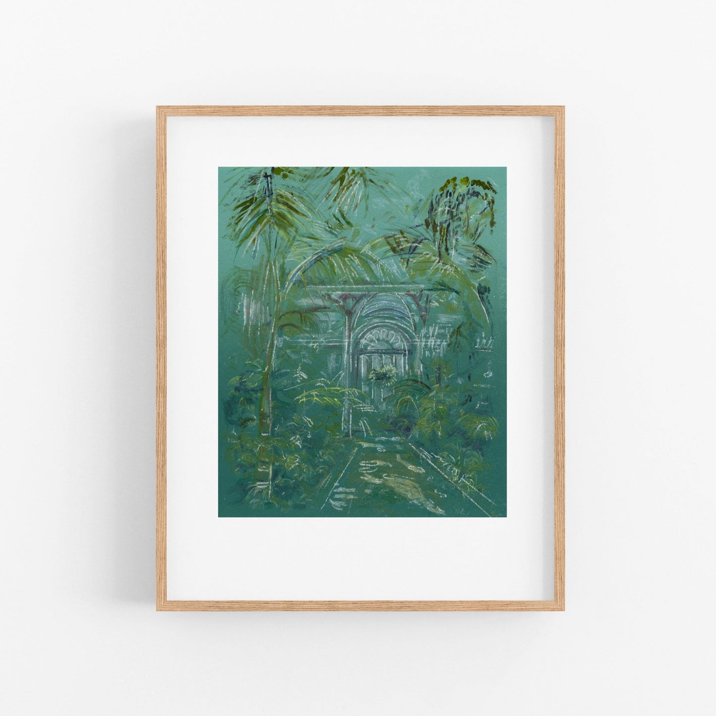 Kew Palm House Print