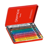 Neocolor II Water-Soluble Crayons Tin