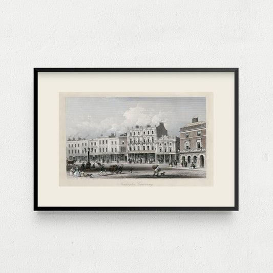 Elephant and Castle Print
