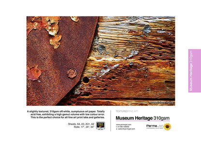 Permajet Museum Heritage 310gsm Inkjet Paper
