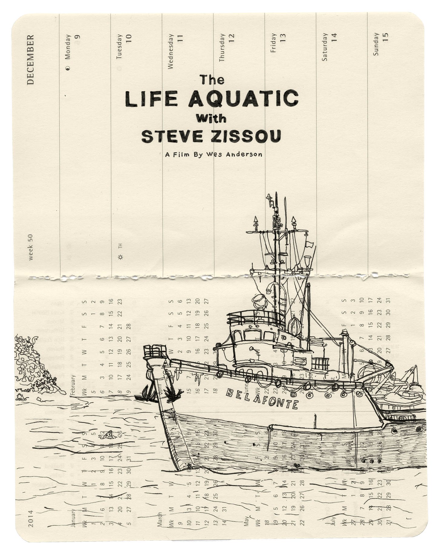 The Life Aquatic by Steve Zissou Print
