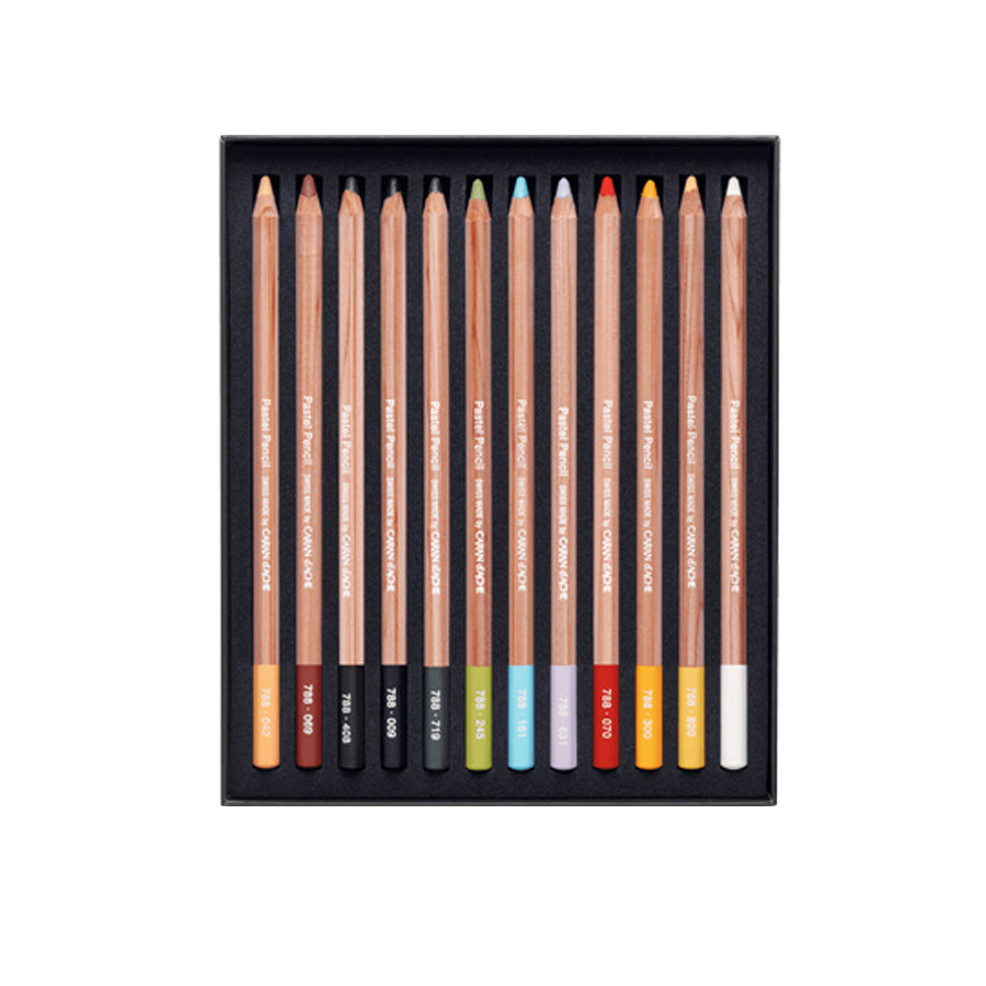 Caran D'Ache Pastel Pencil Set of 12 (Special Offer)