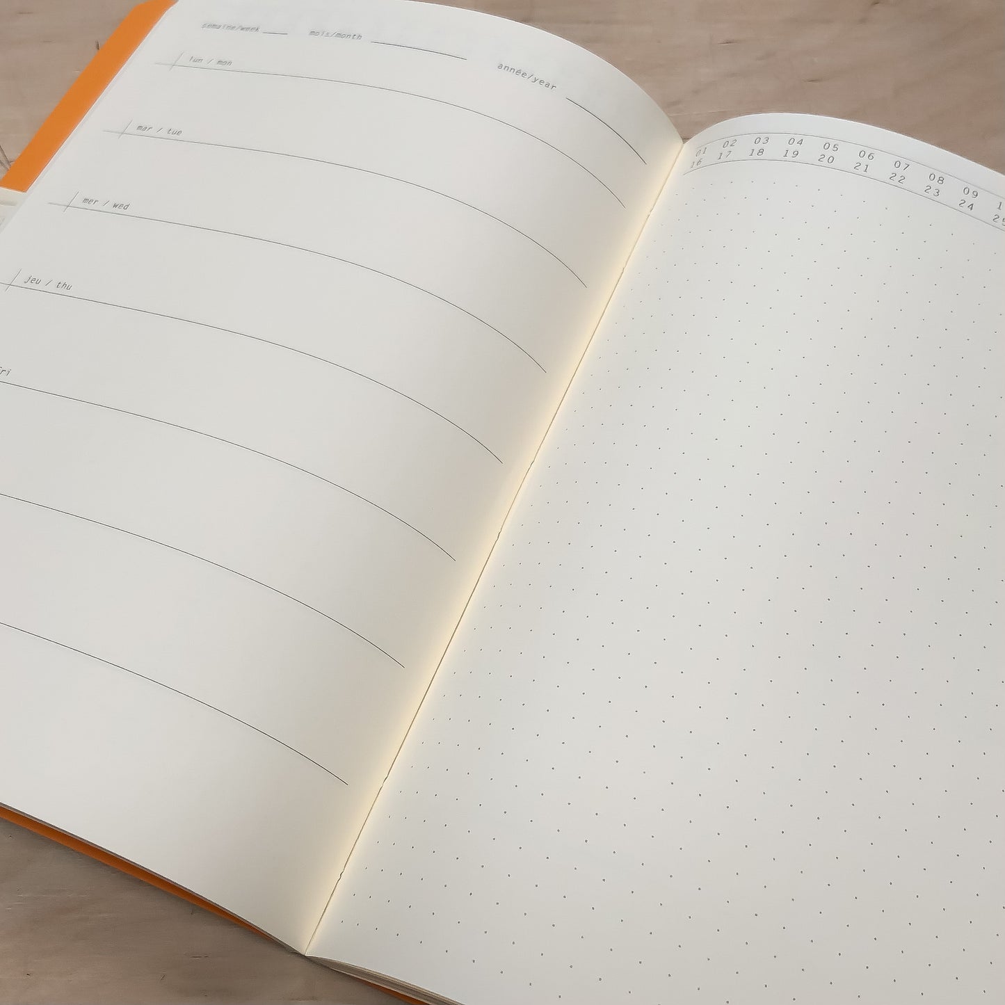 Rhodiarama Softback Perpetual A5 Diary