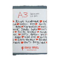 Khadi Grey Coloured Paper Pack